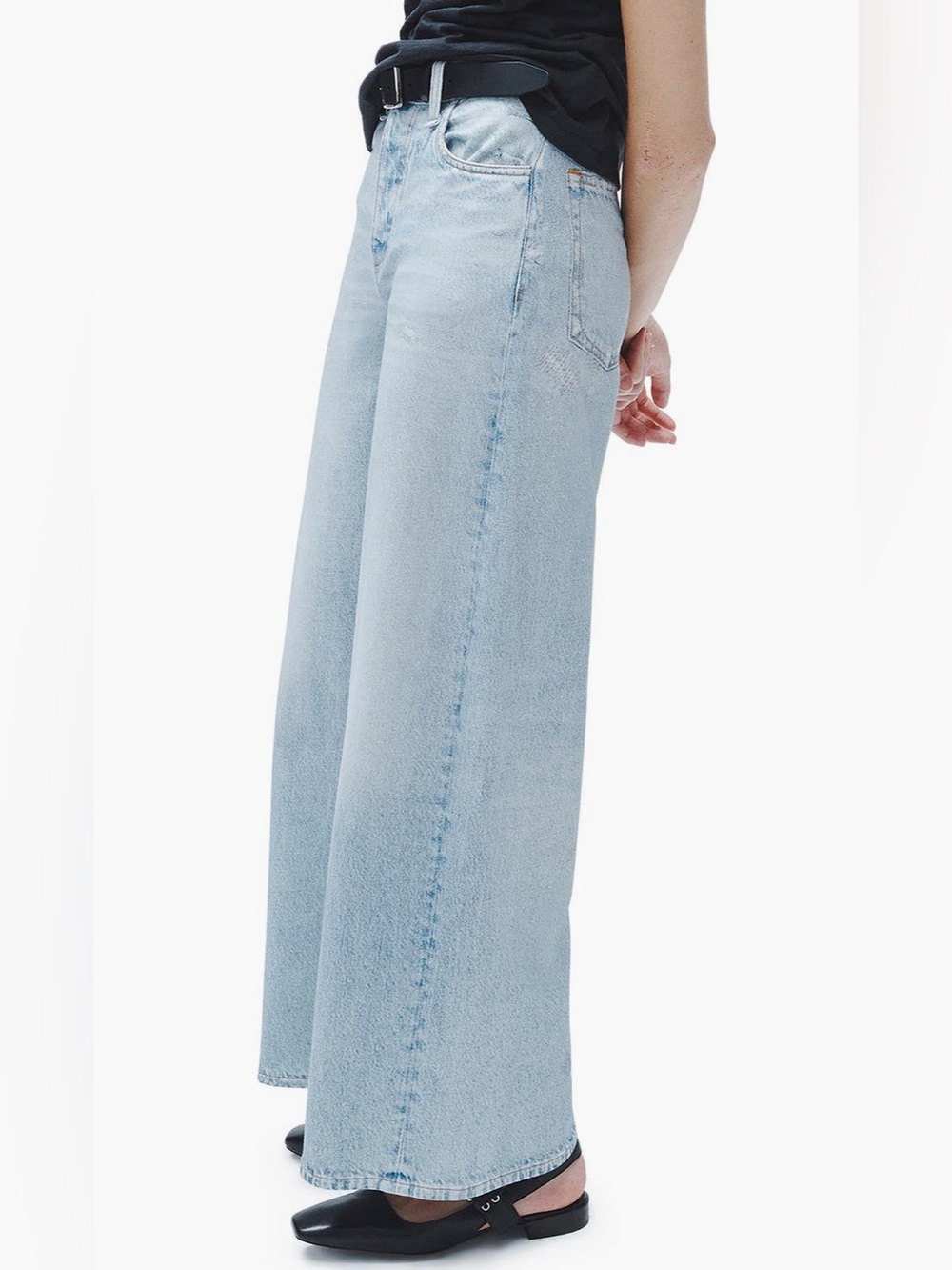 rag & bone
rb Miramar Sofie
High Waist Ankle
Wide Leg Terry
Sweatpant Jeans